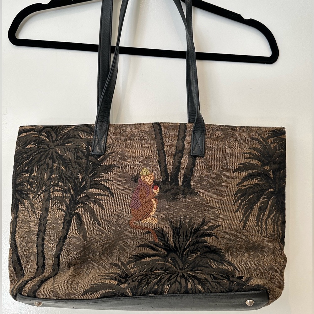 Rob Ference Beautiful, Jungle Detailed, Vintage Handbag